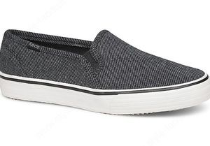 Keds womens double decker twill stripe shoe